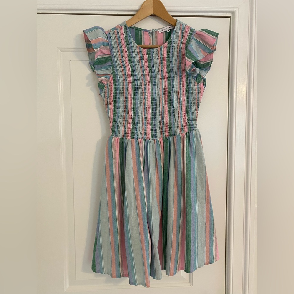English Factory smocked dress